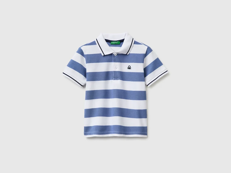 Gestreiftes Poloshirt