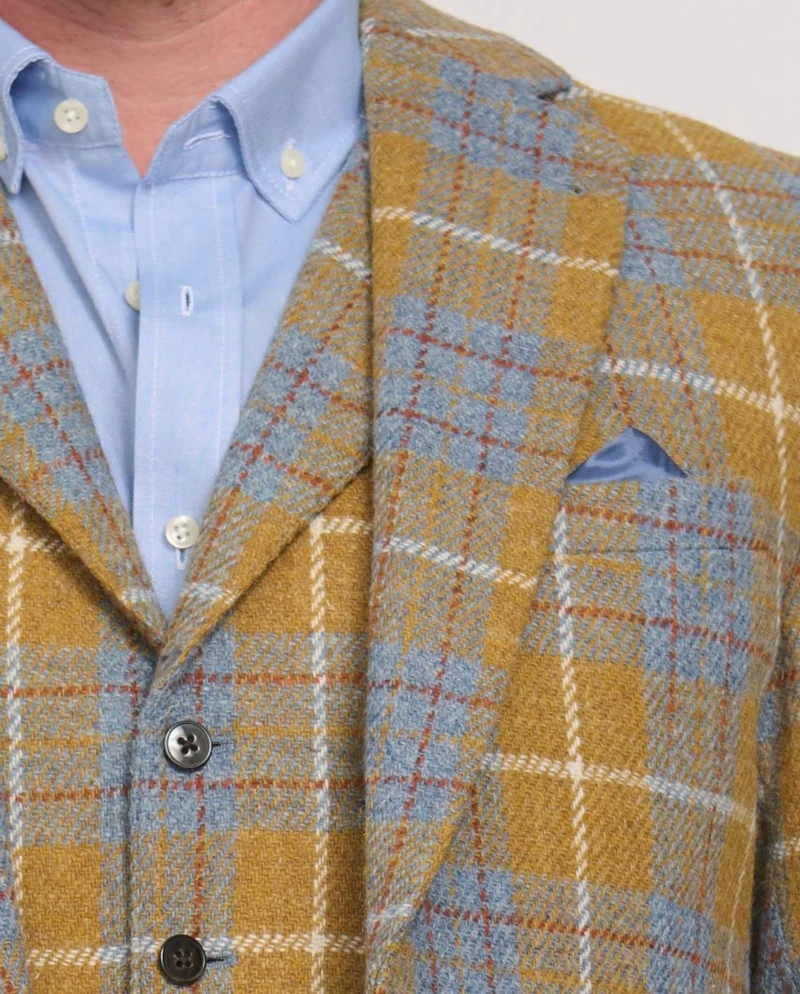 Harris Tweed Sakko "London" im amber check