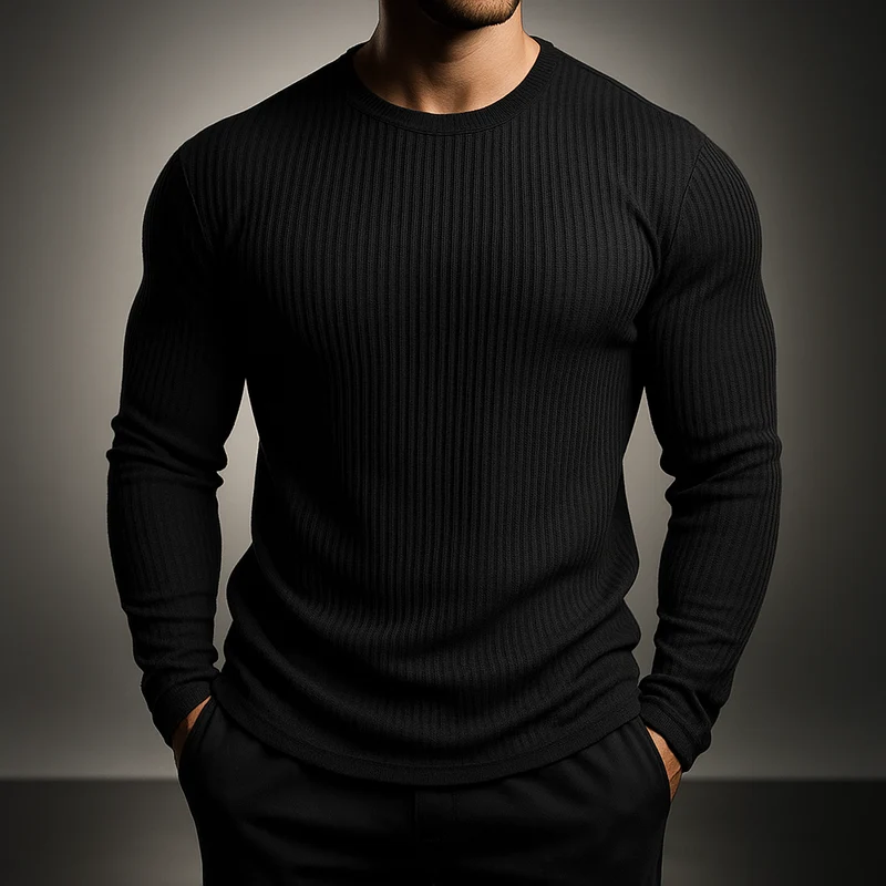 Elegant Knitted T-Shirt