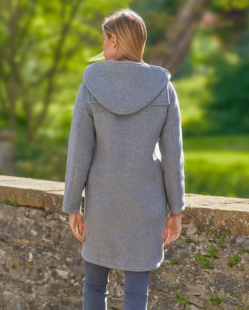 Dufflecoat für Damen "Ladies Duffle" in grau