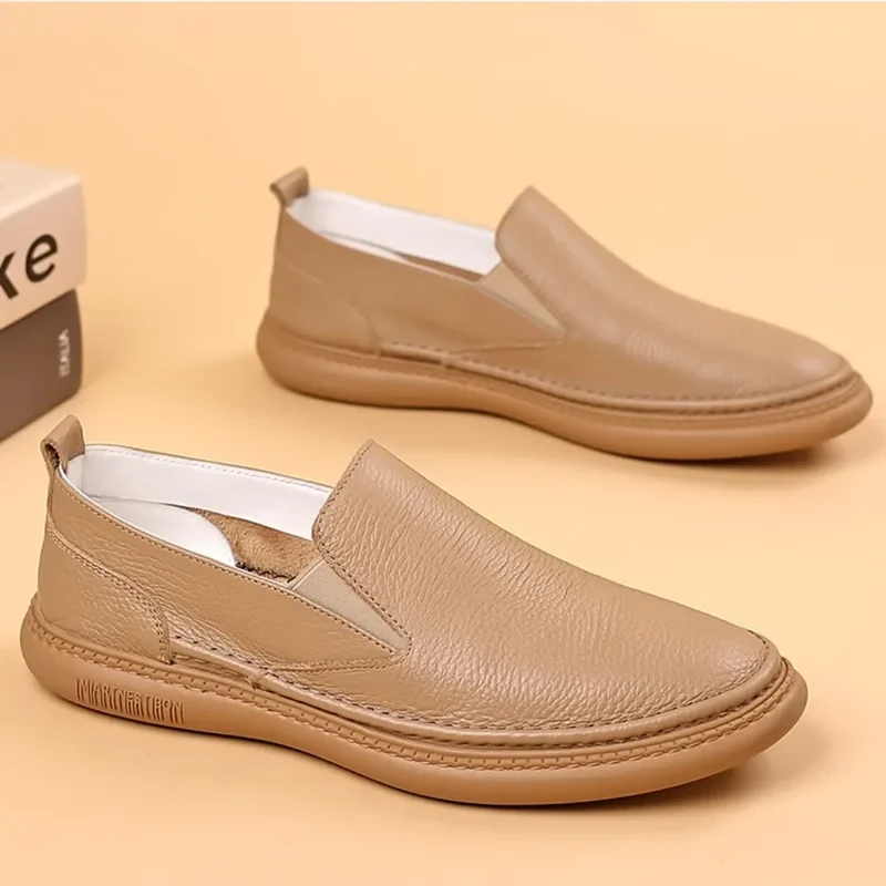 Elegant Leather Slip-On Shoes