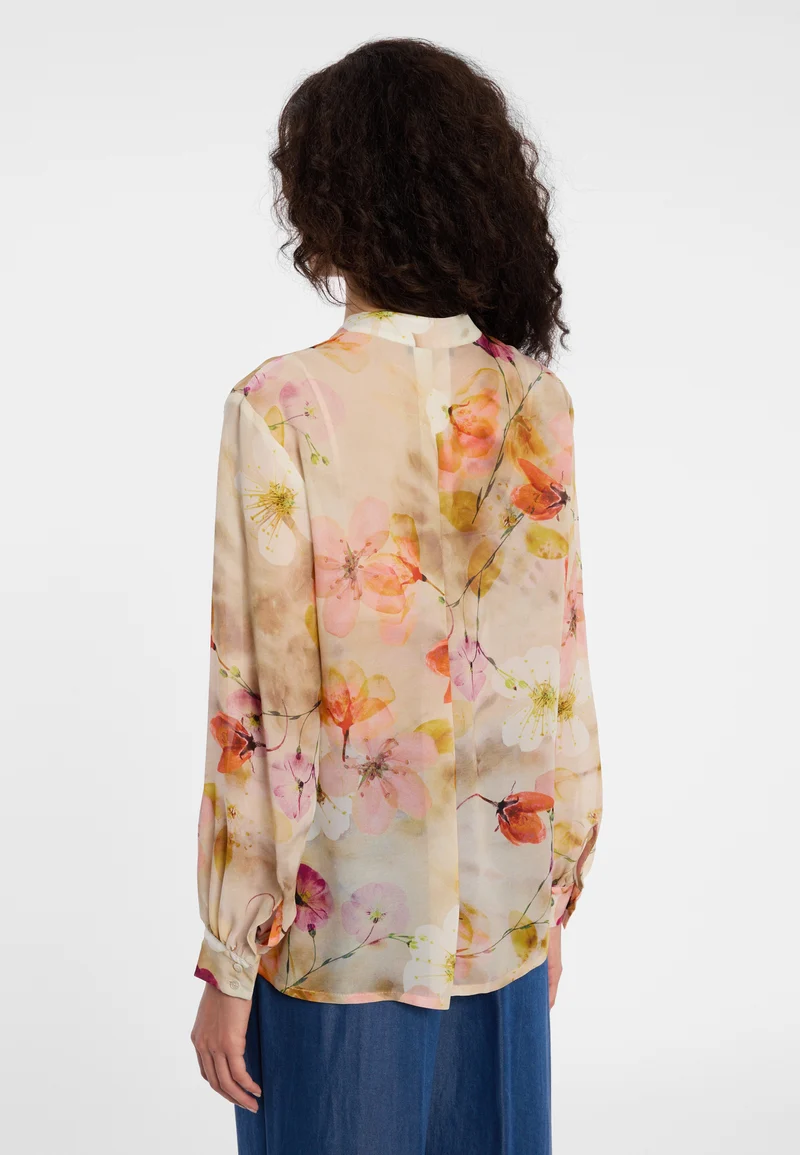Chiffonbluse Dovra
