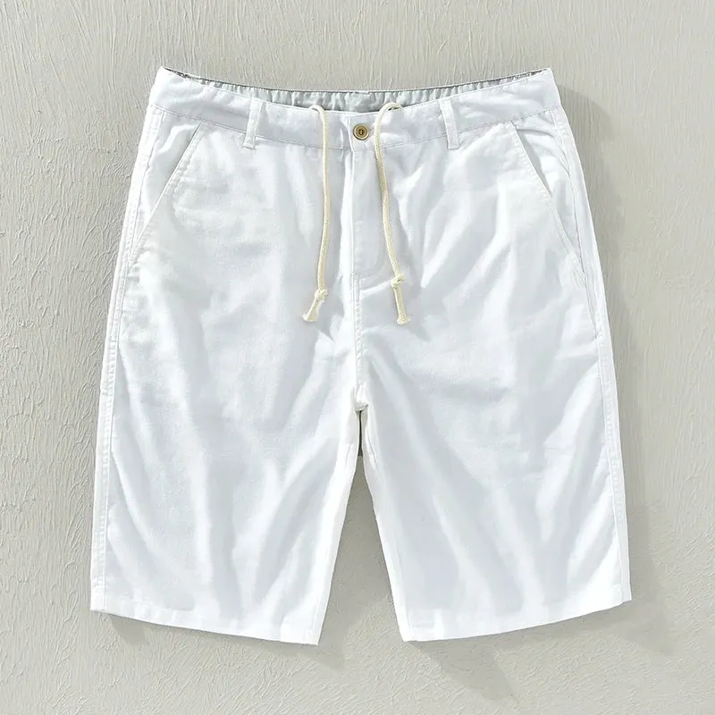 Elegant Linen Shorts
