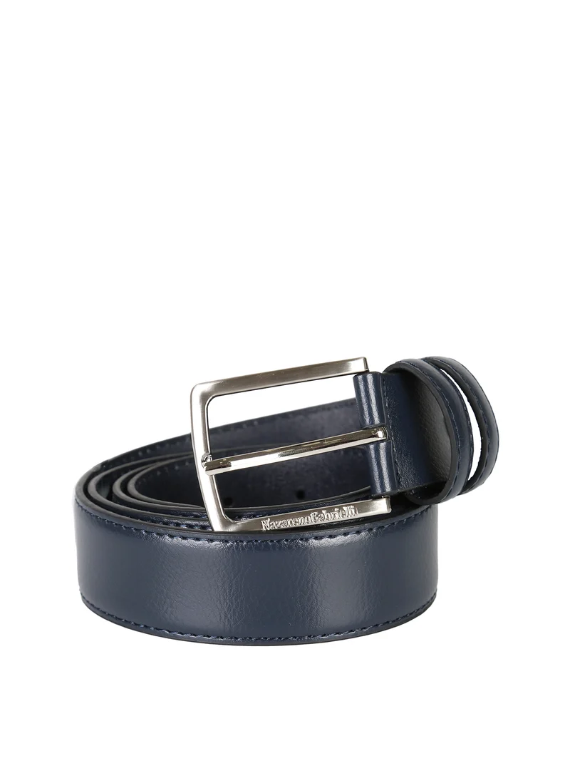 Confezione regalo da uomo con cintura in pelle - blu scuro