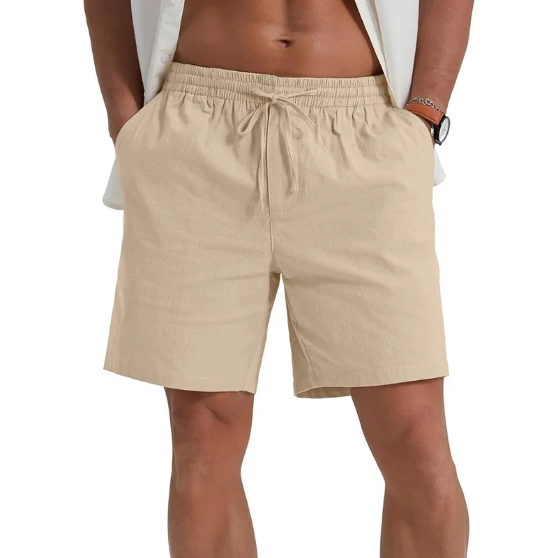 Elegant Linen Shorts