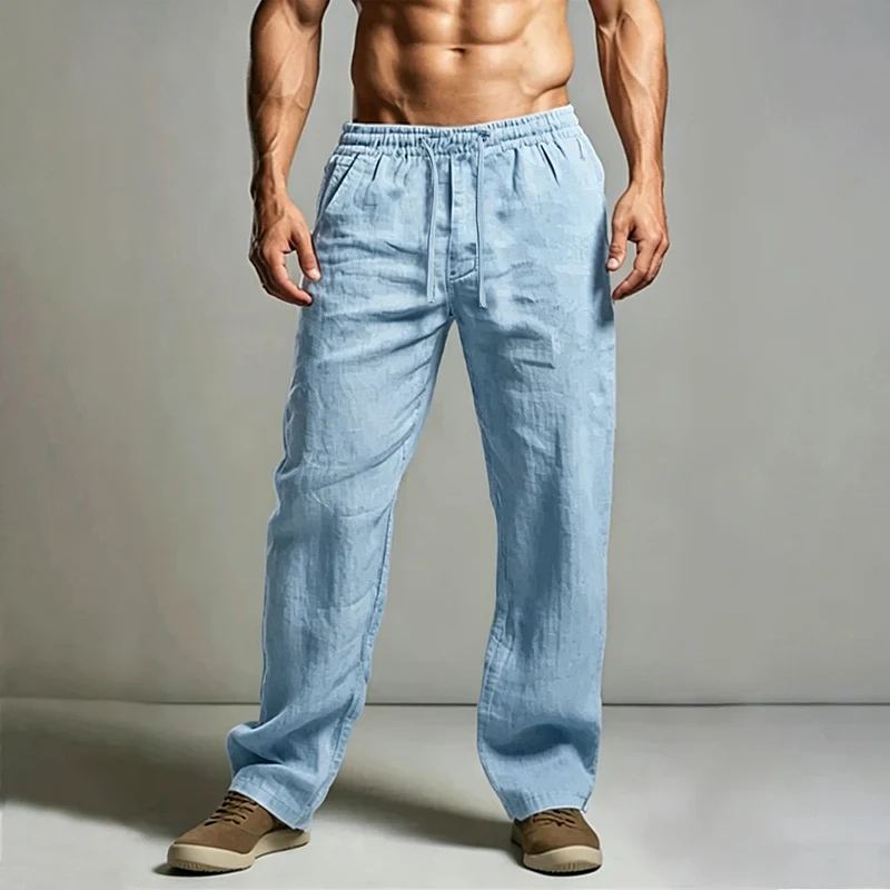 Elegant Linen Summer Pants