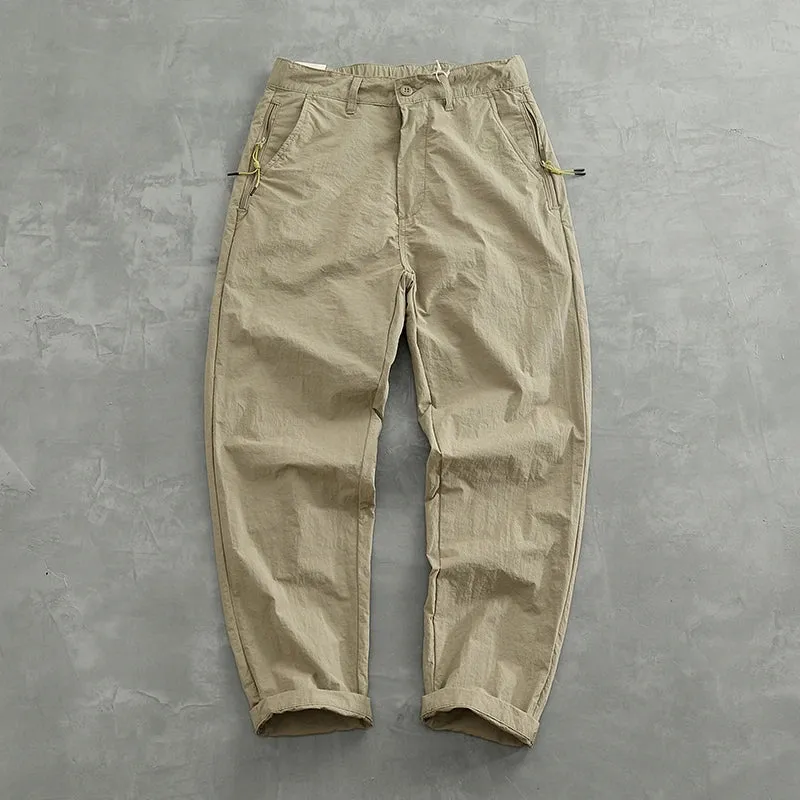 Elegant American Retro Cargo Pants
