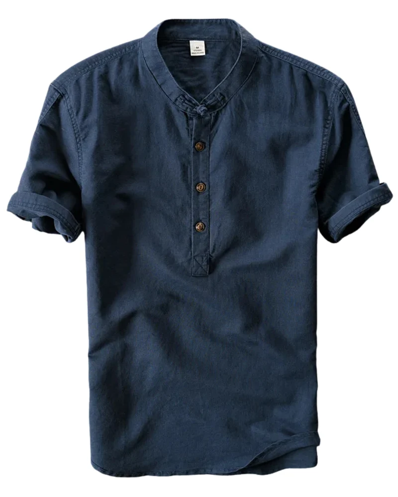 Elegant Cotton Summer Shirt