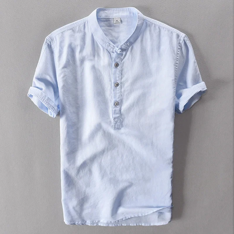 Elegant Cotton Summer Shirt