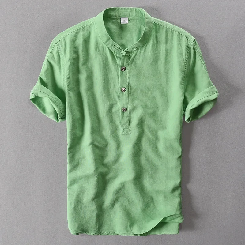 Elegant Cotton Summer Shirt