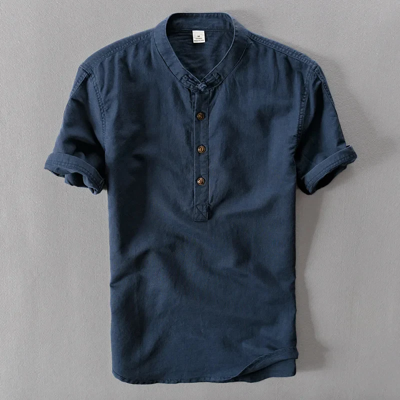 Elegant Cotton Summer Shirt