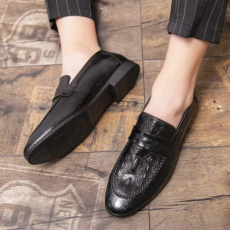 Chic Leather Wedding Loafers