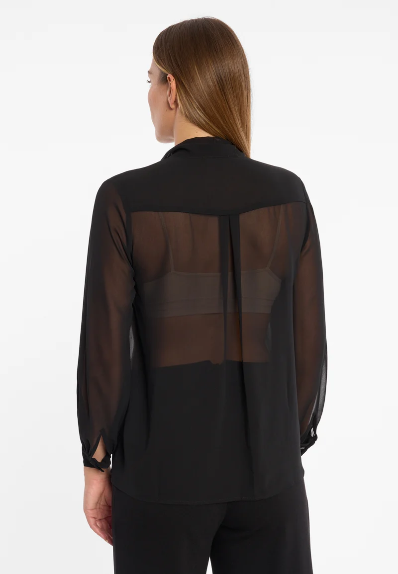 Chiffonbluse Cosara
