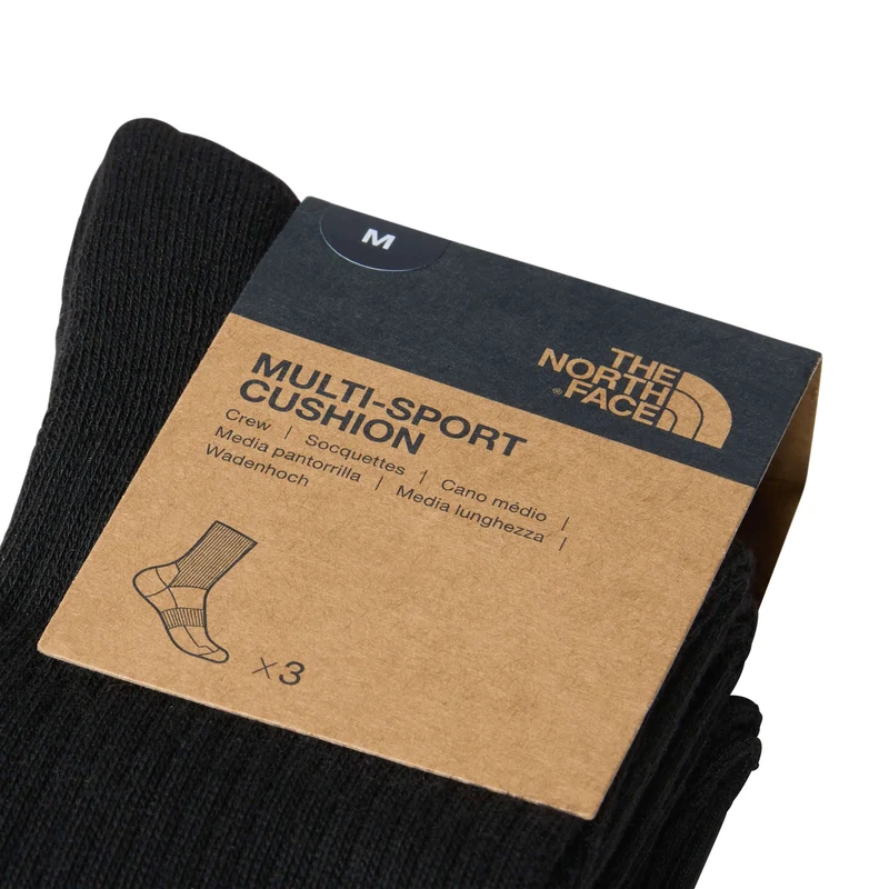 NORTH FACE Multi Sport Cush Crew Socken 3er Pack
