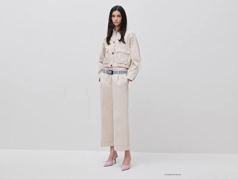 Kurze Jacke mit Taschen
