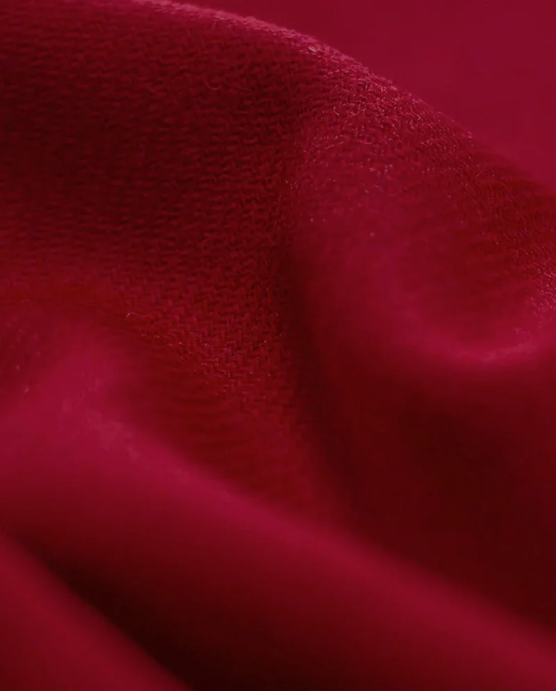 Harris Tweed Mütze "Henry Cap" in red Twill