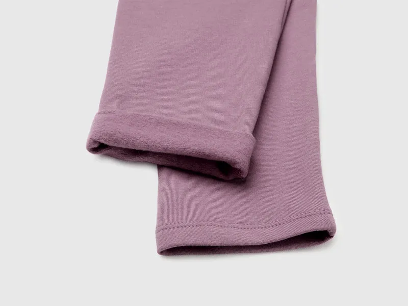 Warme Fleece-Leggings