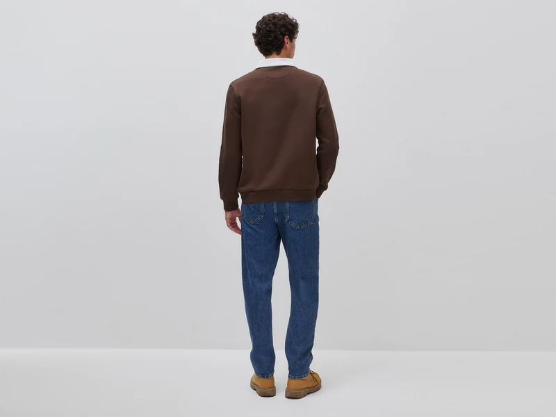 Poloshirt aus 100 % Baumwolle mit Stickerei