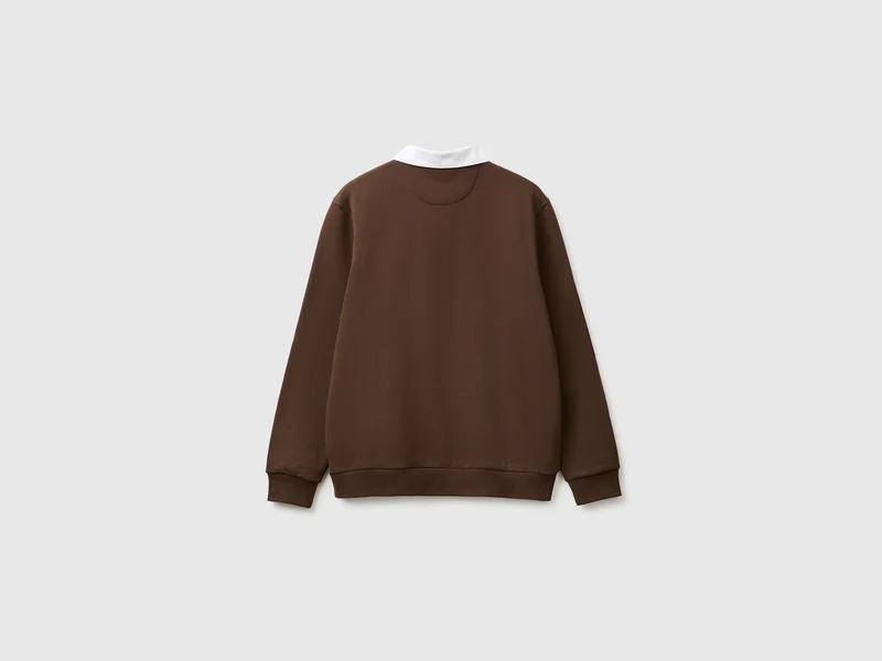 Poloshirt aus 100 % Baumwolle mit Stickerei