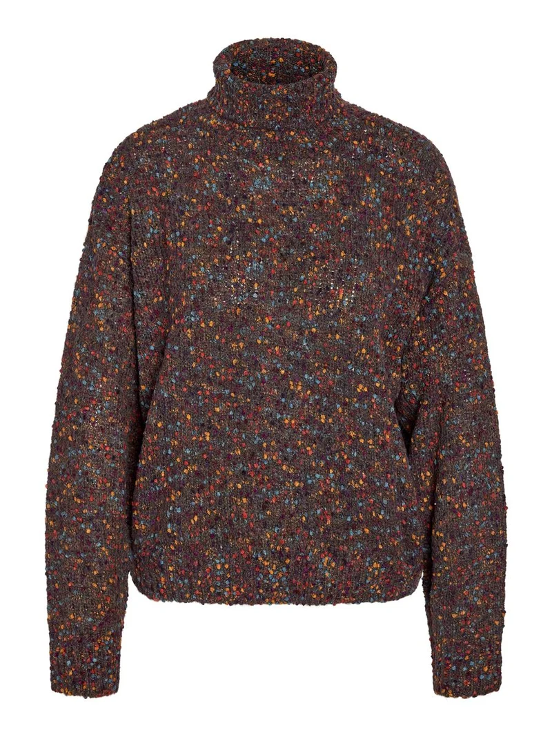 NMAGNES L/S HIGH NECK KNIT