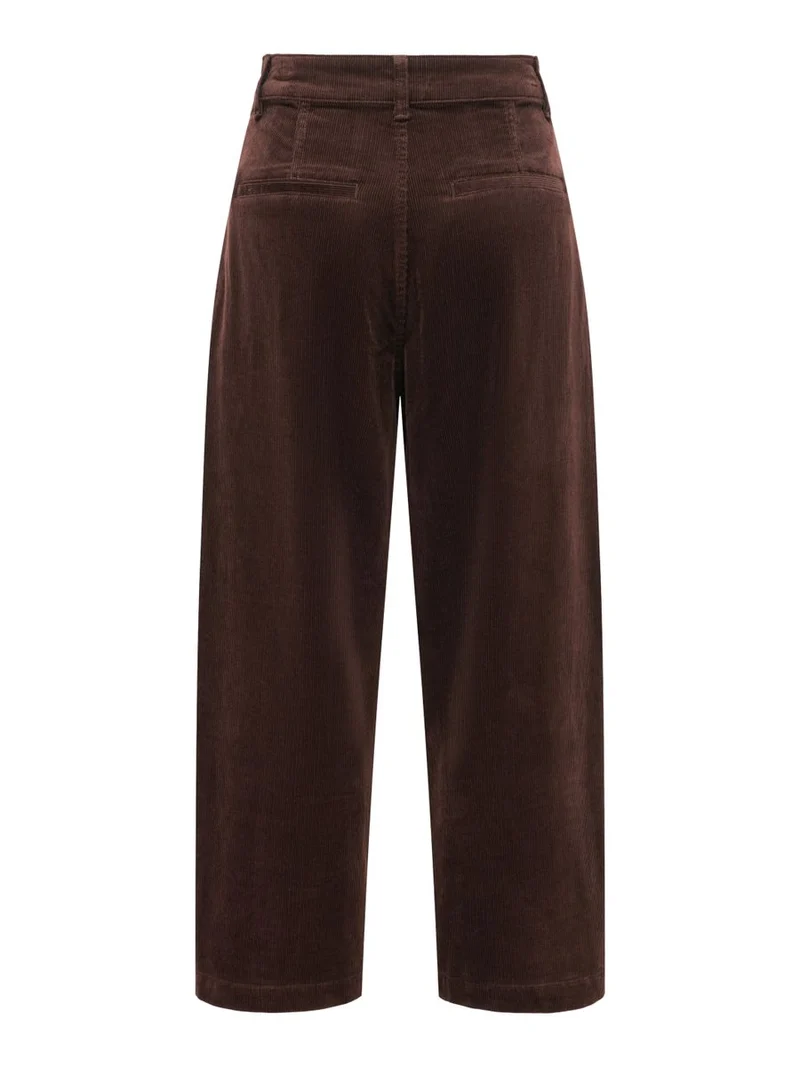 ONLCLAIR-FLORA MW CORD BARREL PANT PNT