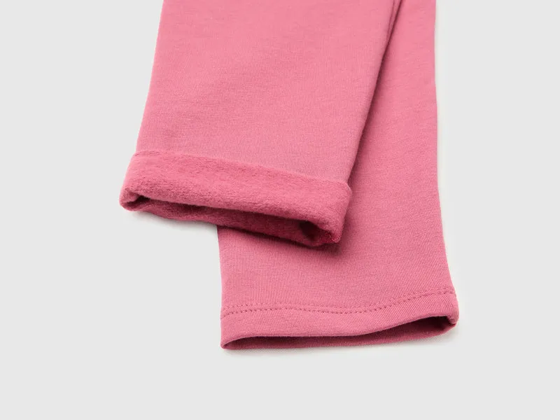 Warme Fleece-Leggings