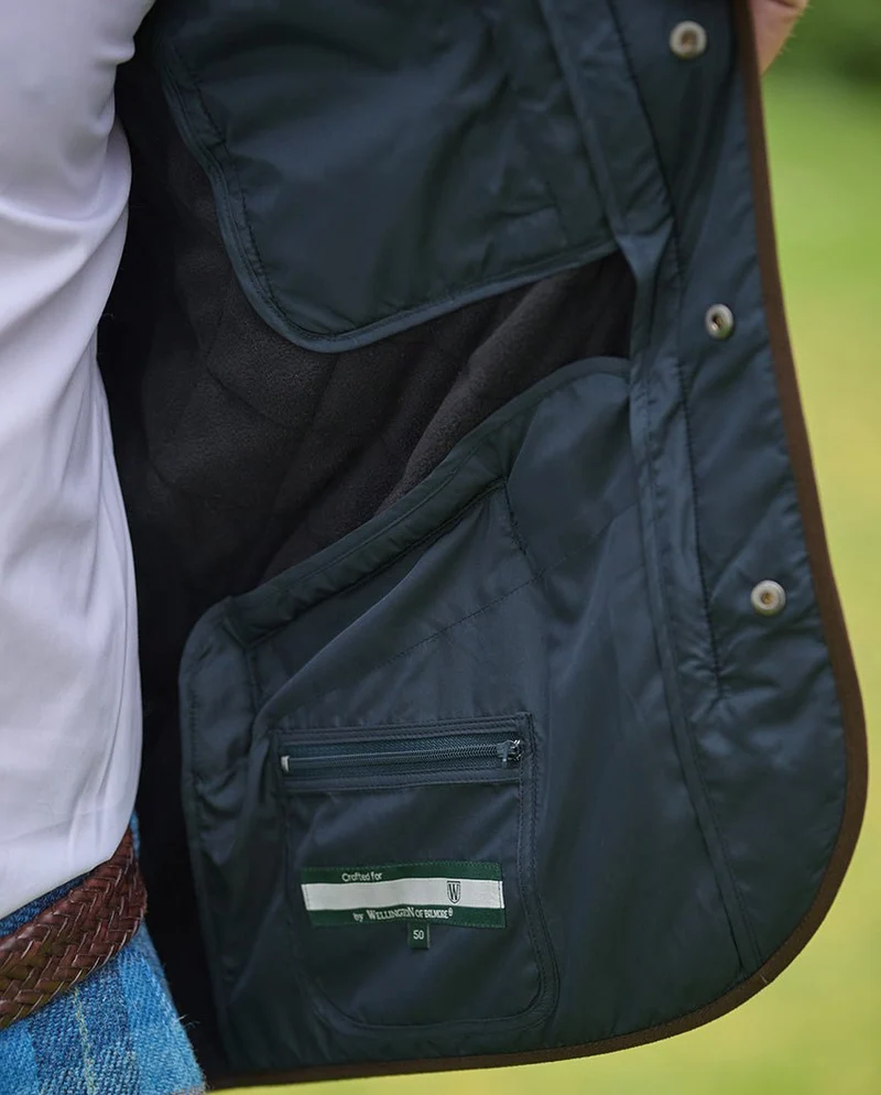 Herren Steppweste "Charles" in navy