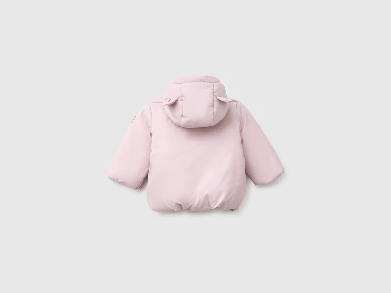 Fleecegefütterte Kapuzenjacke