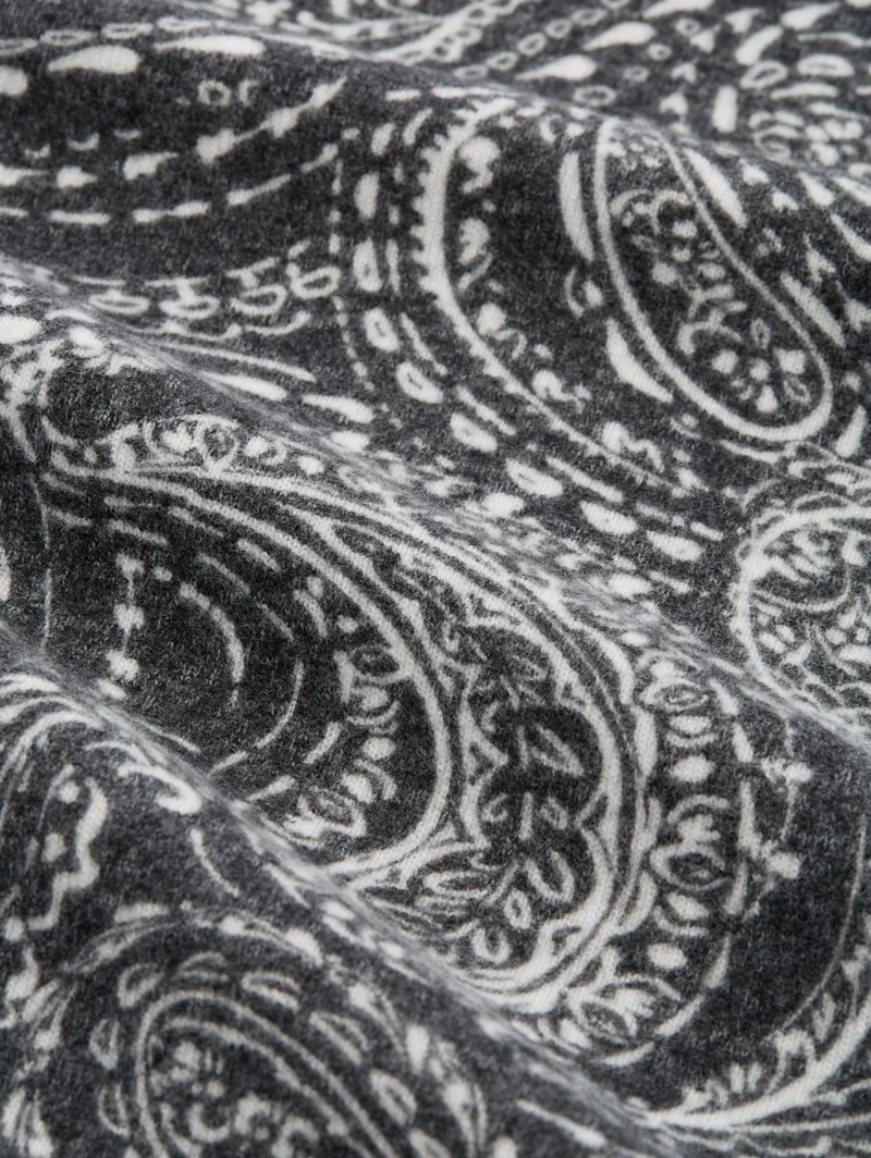 Cosy Langarmshirt mit Muster