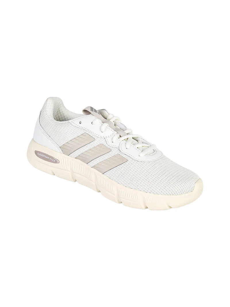 CLOUDFOAM FLEX-LACES Scarpe sportive da donna a pianta larga - bianco