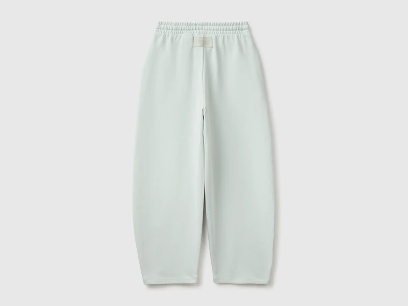 Jogginghose aus Fleece mit zylinderförmiger Passform