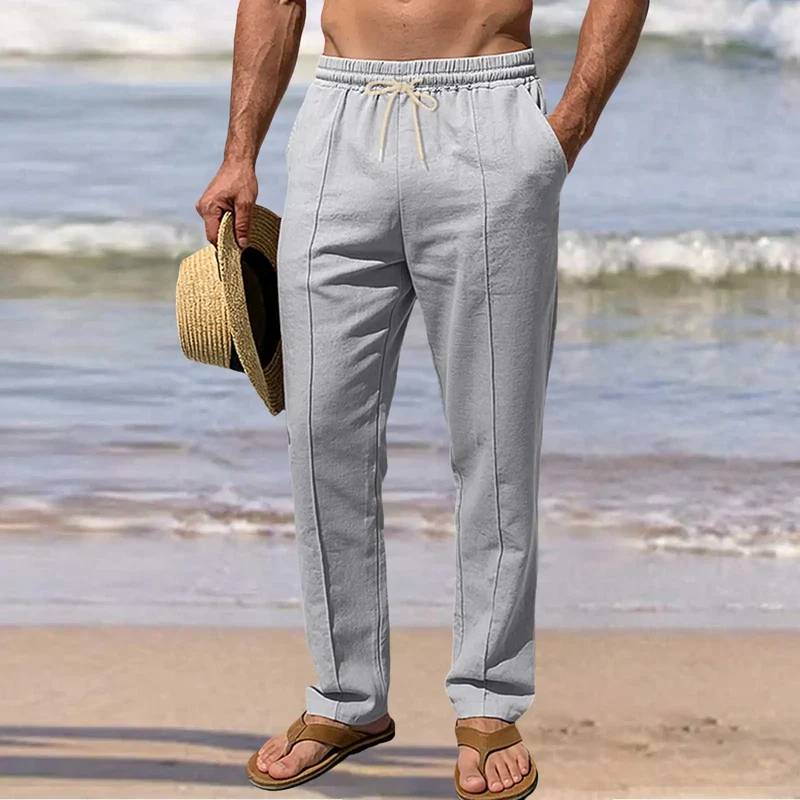 Elegant Cotton Summer Pants
