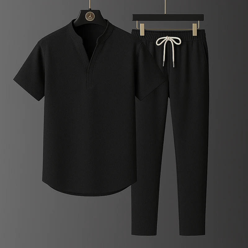 Elegant Linen Lounge Set