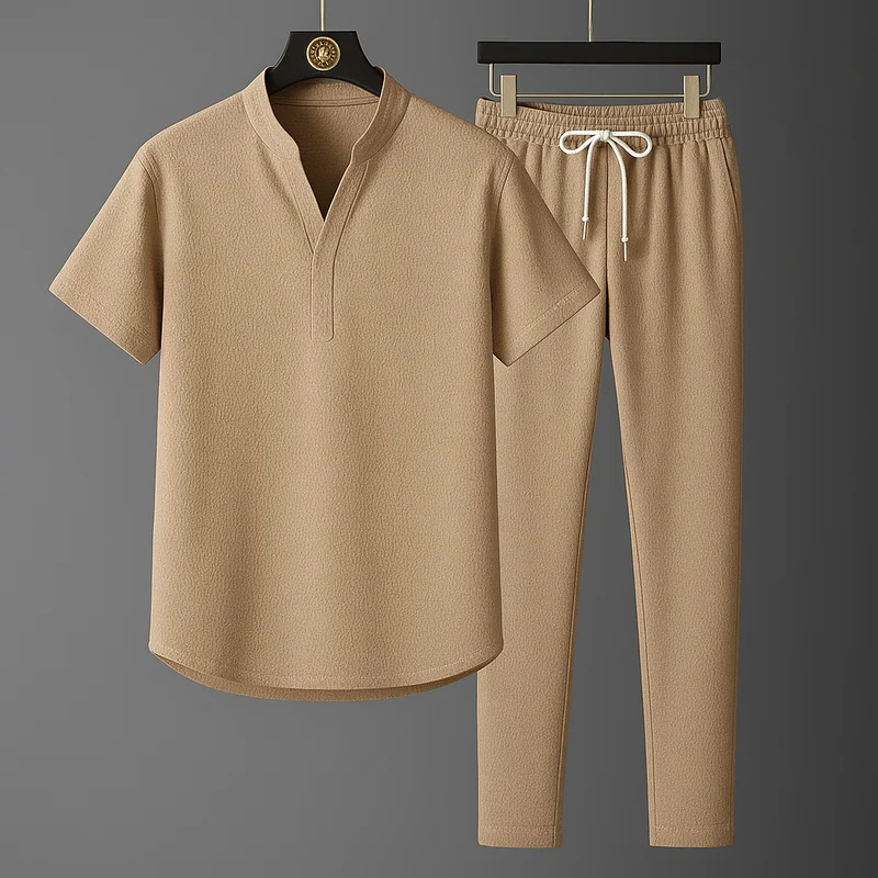 Elegant Linen Lounge Set