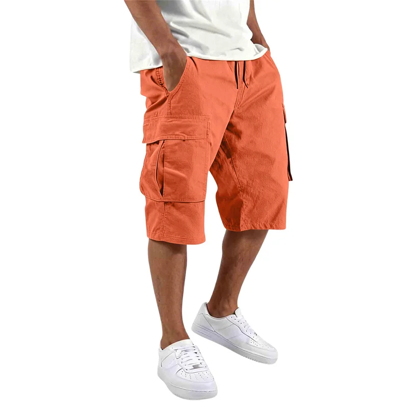 Elegant Multi - Pocket Shorts