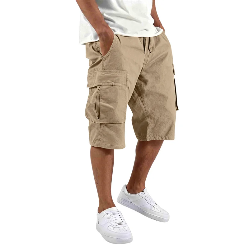 Elegant Multi - Pocket Shorts