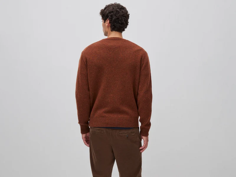 Pullover aus 100 % Shetlandwolle