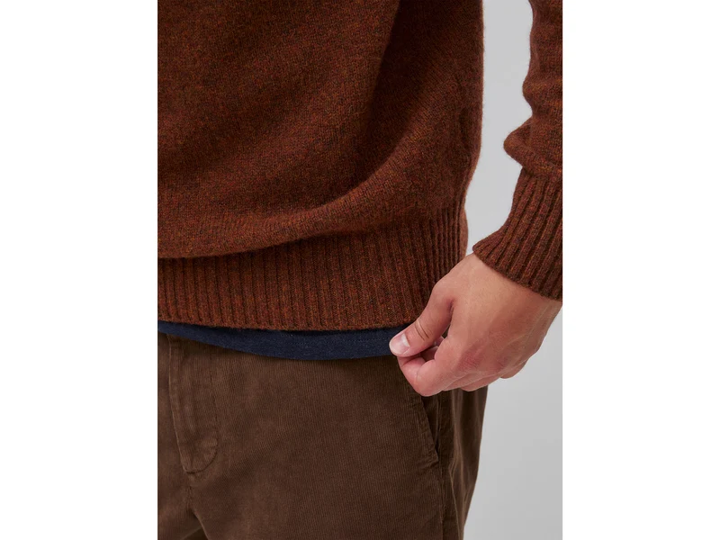 Pullover aus 100 % Shetlandwolle
