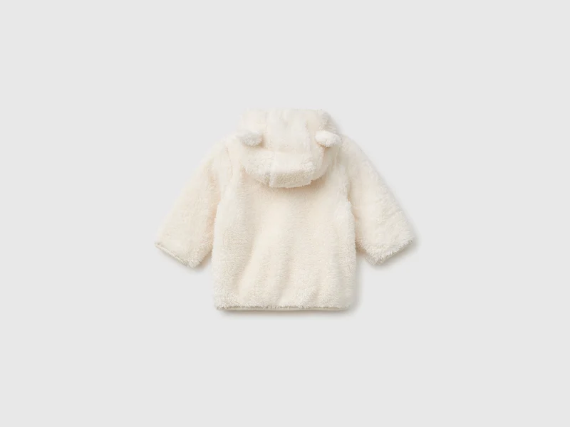 Sweatshirt im Teddybär-Look