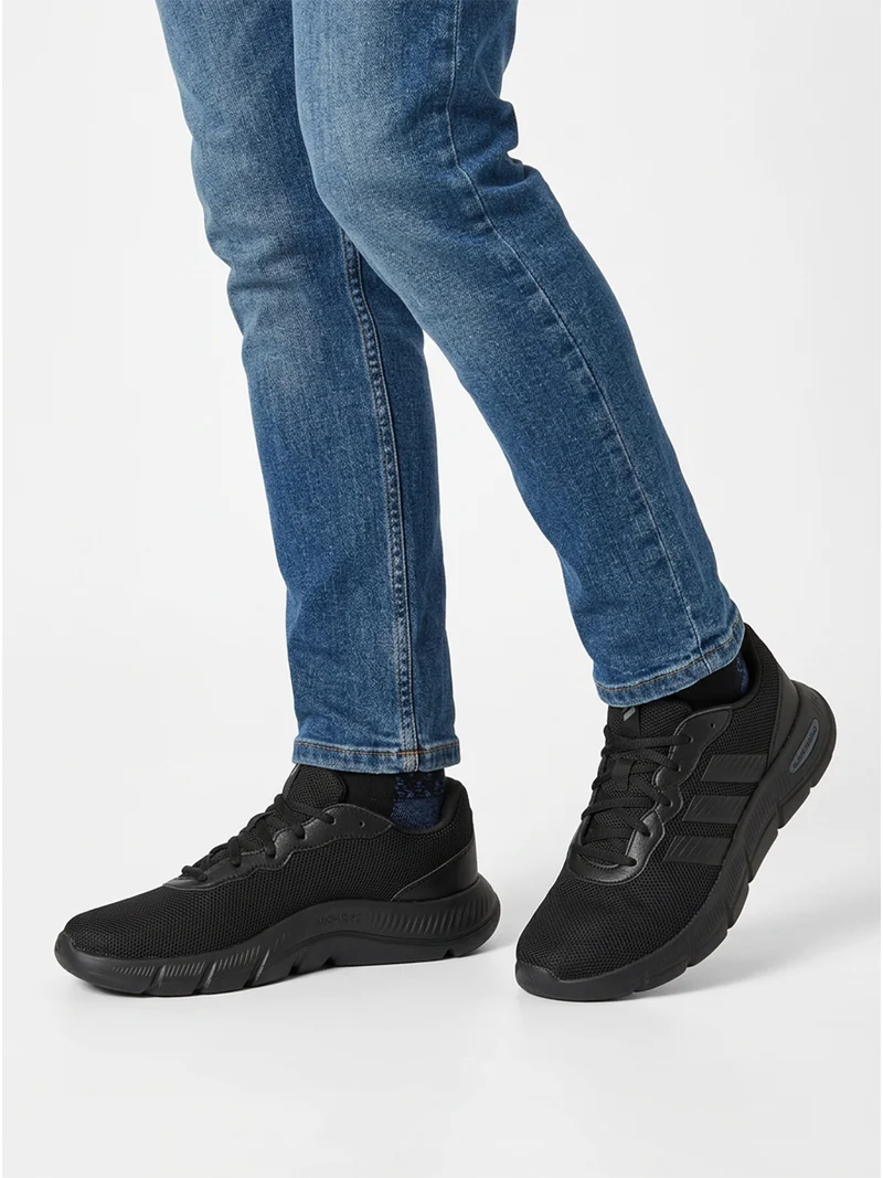 CLOUDFOAM FLEX-LACES Scarpe sportive da uomo con lacci - nero