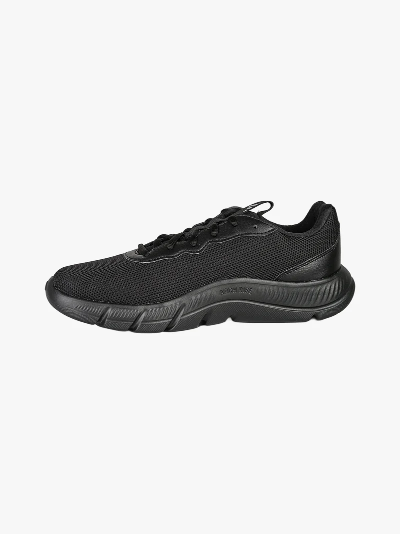 CLOUDFOAM FLEX-LACES Scarpe sportive da uomo con lacci - nero