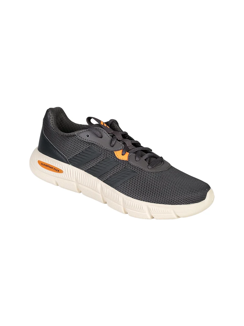 CLOUDFOAM FLEX - LACES Scarpe sportive da uomo a pianta larga - grigio scuro