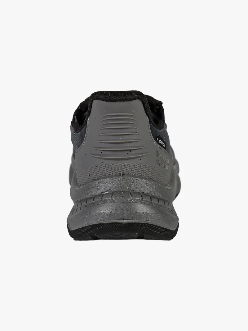 Sneakers da uomo in pelle slip-on - blu scuro