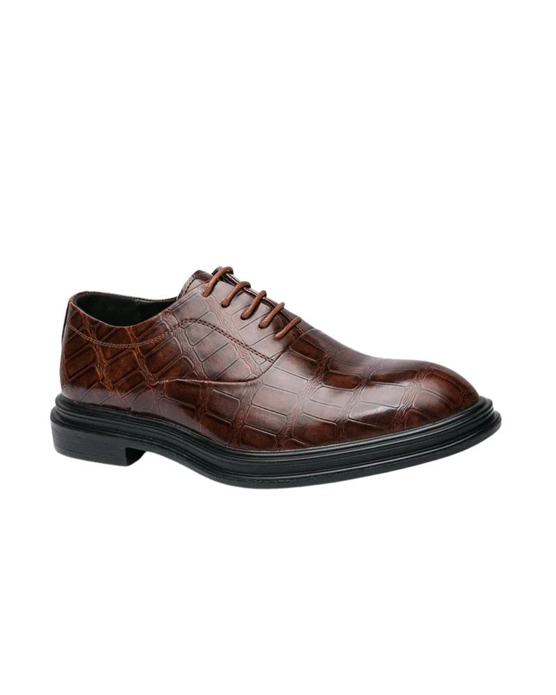 Chic Leather Oxford Shoes