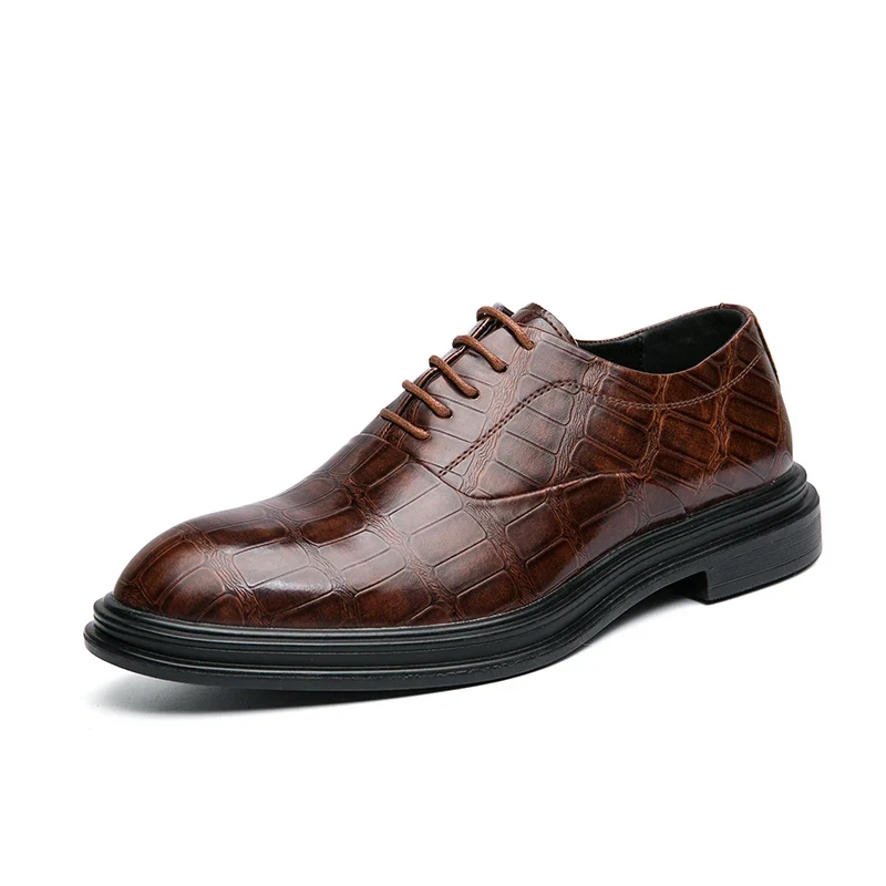 Chic Leather Oxford Shoes