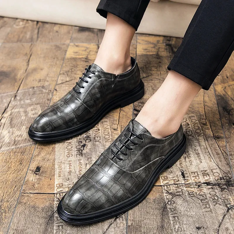 Chic Leather Oxford Shoes