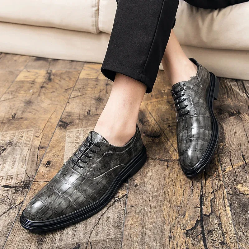 Chic Leather Oxford Shoes