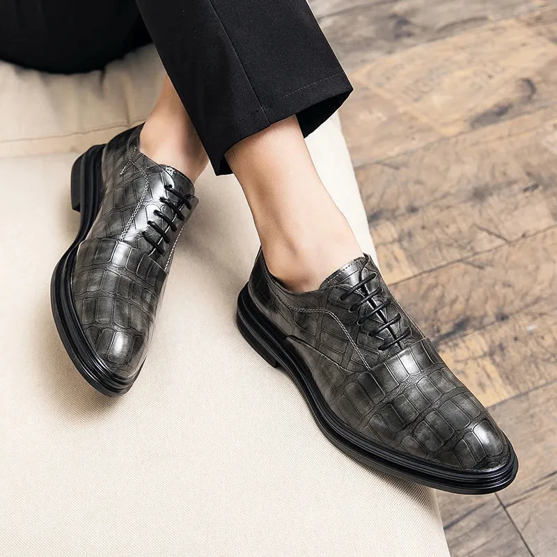 Chic Leather Oxford Shoes