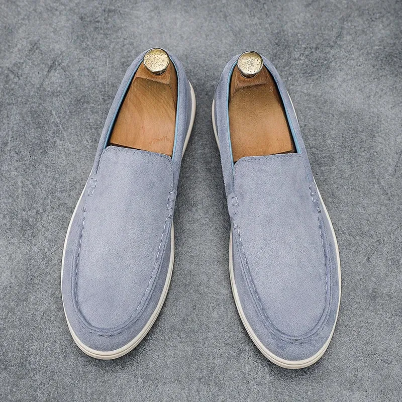 Elegant Suede Men's Loafers