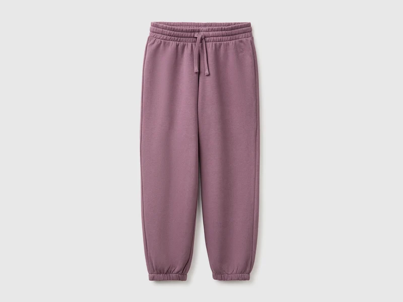 Fleece-Jogginghose mit Kordelzug